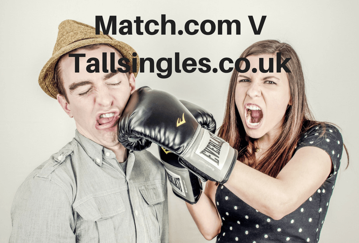 Comparing Match.com to Tallsingles.co.uk, Dating sites, comparison